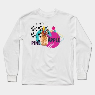 Pine Apple - Zine Culture Long Sleeve T-Shirt